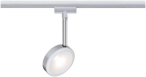 Paulmann URail Discus  Luminaire sur rail haute tension URail LED intégrée 5 W LED chrome (mat), chrome