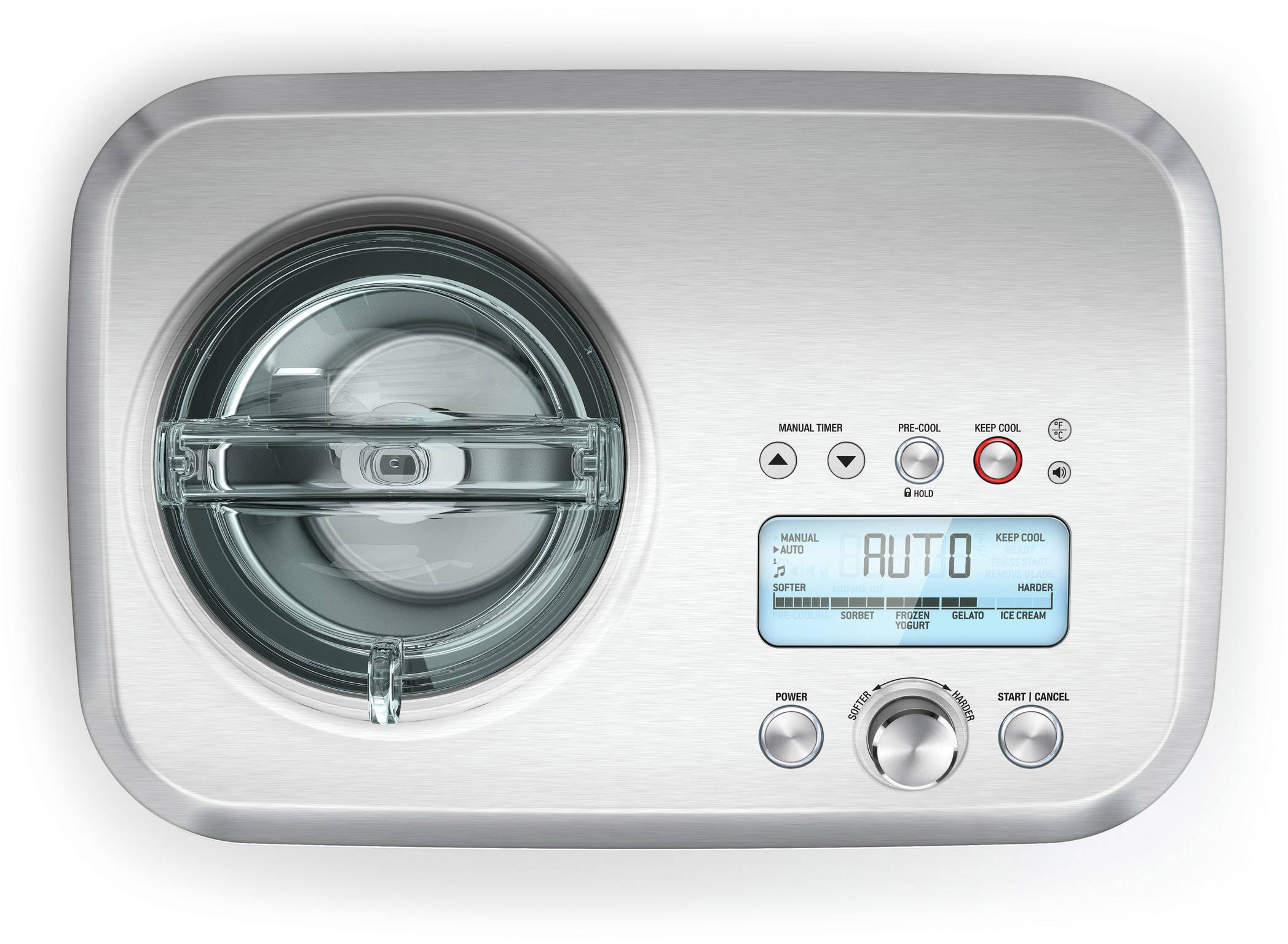 Turbine à Glace 1l 200w Inox Brossé Sage sci600bss2eeu1-0