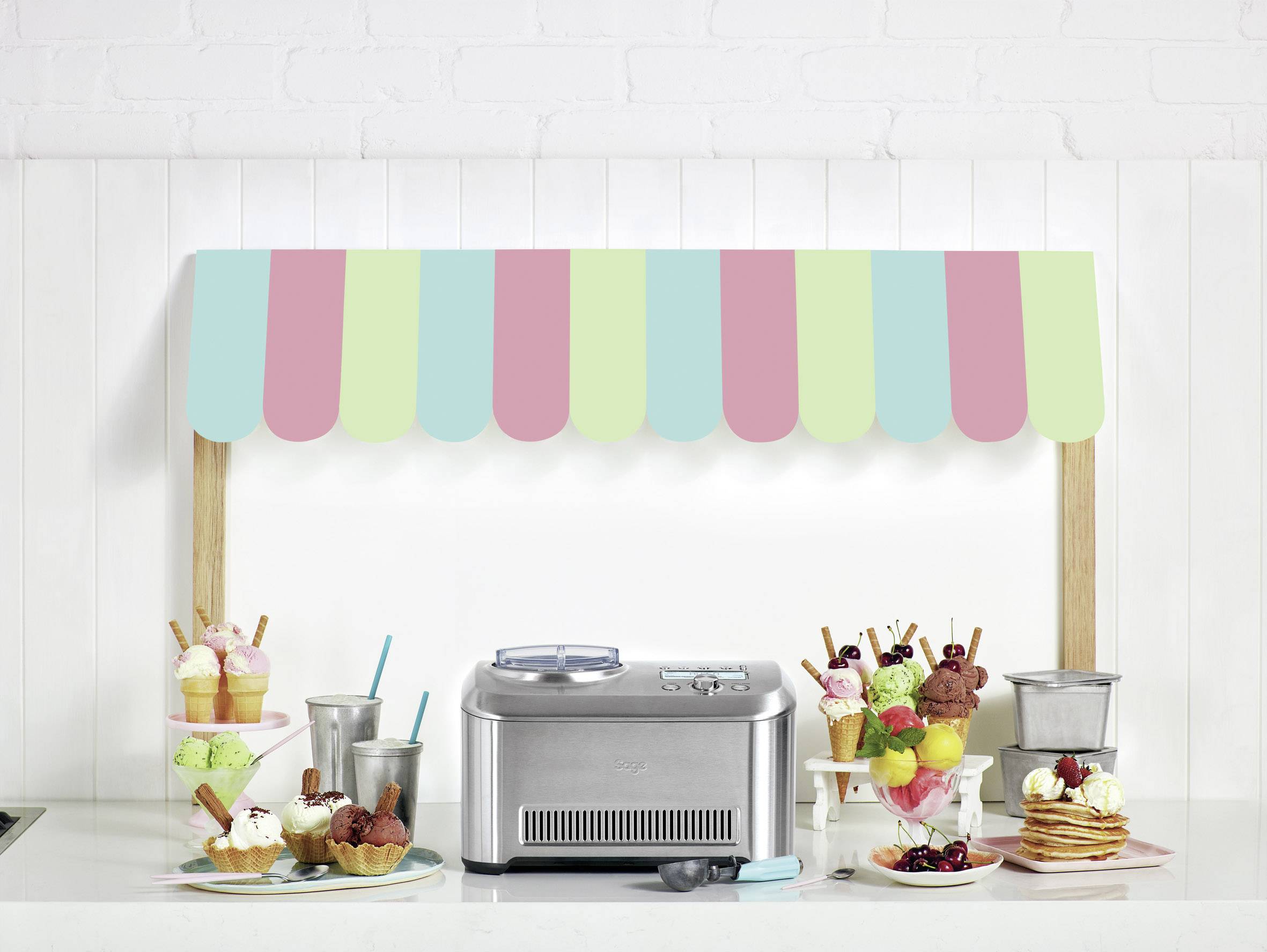 Turbine à Glace 1l 200w Inox Brossé Sage sci600bss2eeu1-1