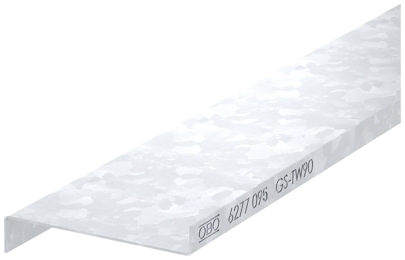 Un angle métallique gris, trapézoïdal, portant l'inscription '6277 OP5 GS-TWPO'. Utilisé pour le renforcement ou comme support.