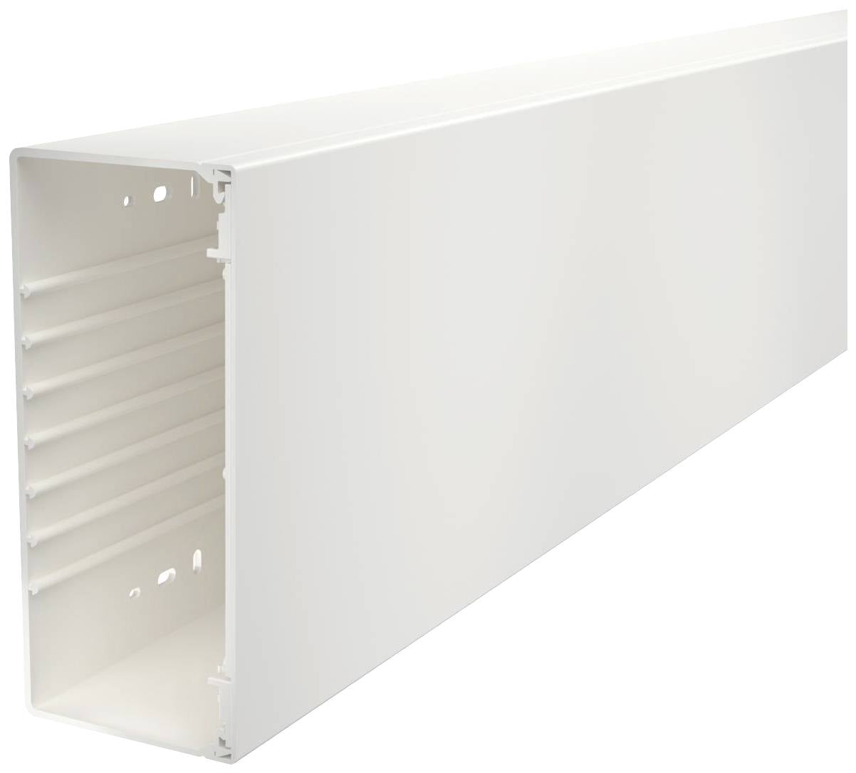 OBO Bettermann 6191355 Goulotte de câble (L x l x H) 2000 x 230 x 100 mm 1 pc(s) blanc pur