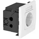 OBO Bettermann 6119421 Insert pour appareil électrique prise (l x H x P) 84 x 84 x 60 mm 1 pc(s) blanc