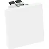 OBO Bettermann 612 0932 Goulotte d'installation électrique interrupteur va-et-vient (l x H x P) 45 x 45 x 36 mm 1 pc(s) blanc