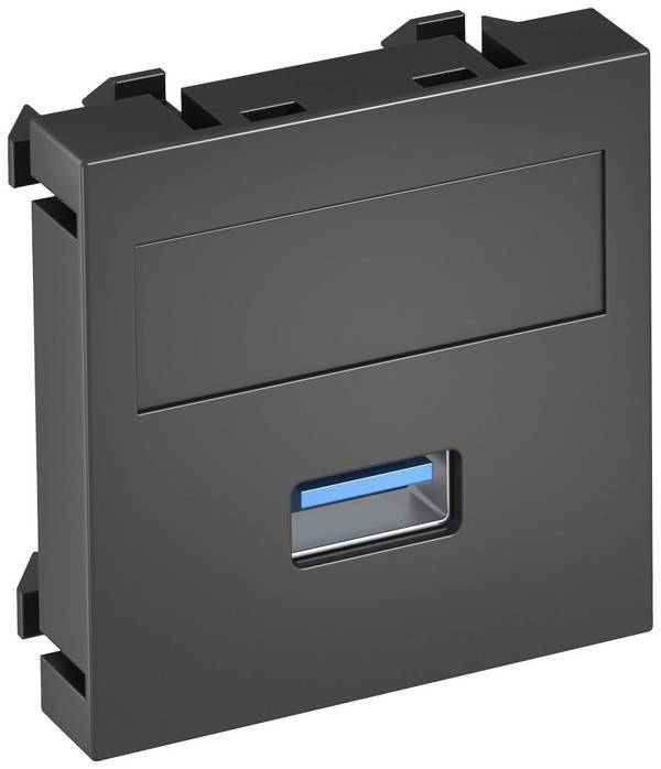 OBO Bettermann 6104877 Couvercle support multimédia (l x H x P) 45 x 45 x 9 mm 1 pc(s) gris