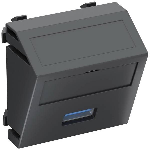 OBO Bettermann 6104889 Couvercle support multimédia (l x H x P) 45 x 45 x 26 mm 1 pc(s) gris