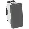 OBO Bettermann 6120922 Goulotte d'installation électrique interrupteur va-et-vient (l x H x P) 22 x 45 x 36 mm 1 pc(s) noir, gris