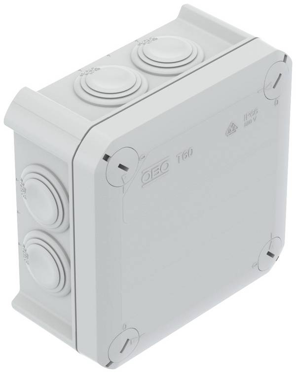 OBO Bettermann 2007061 Boîte de jonction  (L x l) 114 mm x 114 mm  1 pc(s)