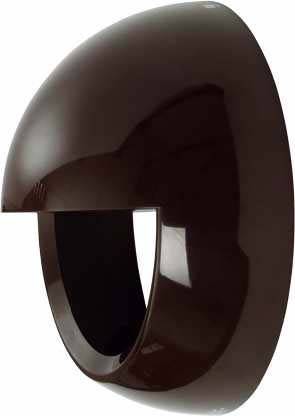 ESYLUX EM10041105 montage apparent (en saillie) Capuchon de protection marron