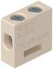 OBO Bettermann 7205700 TK 04 Borne céramique flexible: - rigide: 4-4 mm² Nombre de pôles: 1 5 pc(s)
