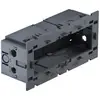6288579 Boîtier d'encastrement 71GD9-2 mécanisme de prise électrique noir 1 pc(s)