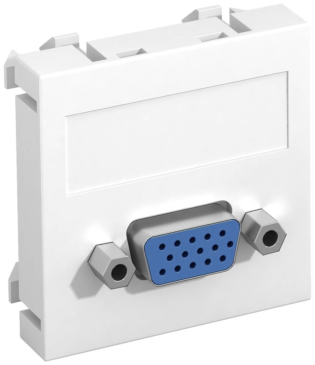 OBO Bettermann 6104610 Couvercle support multimédia (l x H x P) 45 x 45 x 9 mm 1 pc(s) blanc