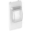 OBO Bettermann 6109932 Goulotte d'installation électrique cadre de recouvrement (l x H) 60 mm x 130 mm 1 pc(s) blanc
