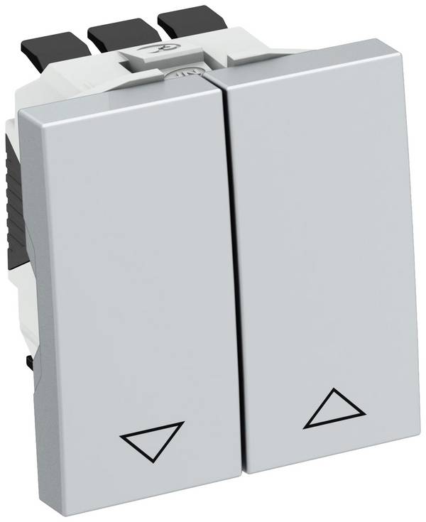 OBO Bettermann 6120984 Insert pour appareil électrique interrupteur (l x H x P) 45 x 45 x 36 mm 1 pc(s) aluminium