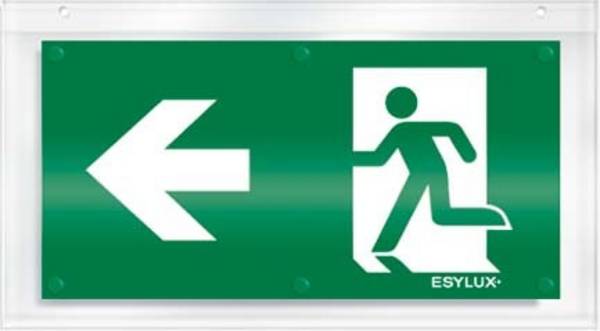 ESYLUX EN10079061 Pictogramme   Sortie de secours à gauche