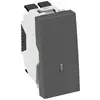 OBO Bettermann 6120928 Goulotte d'installation électrique interrupteur va-et-vient (l x H x P) 22 x 45 x 36 mm 1 pc(s) gris