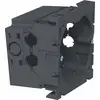6288610-BK Boîtier d'encastrement 71GD6 noir 1 pc(s)