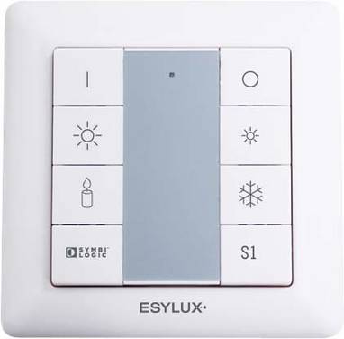 ESYLUX  EC10430930 Interface bouton-poussoir    Push Button 8xDALITW