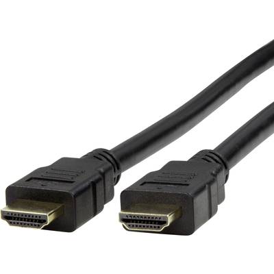 Câble de raccordement LogiLink HDMI Fiche mâle HDMI-A, Fiche mâle HDMI-A 2.00 m noir CH0078  Câble HDMI