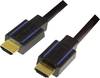 Câble de raccordement LogiLink HDMI Fiche mâle HDMI-A, Fiche mâle HDMI-A 1.80 m noir CHB004 4K UHD Câble HDMI