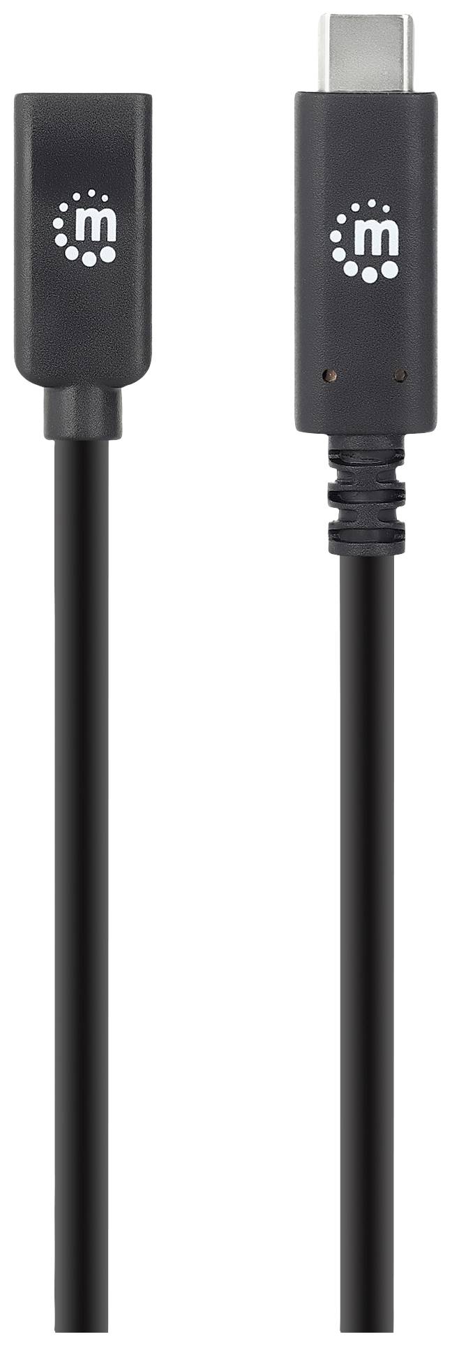 Manhattan Câble USB USB 3.2 Gen2 USB-C® mâle, USB-C® femelle 0.50 m noir 355230-2