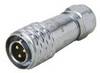 Deltron Connectors DELMSF1210/P3I Connecteur rond mâle, droit Nombre total de pôles: 3 1 pc(s)