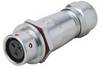 Deltron Connectors DELMSF1211/S4I Connecteur rond femelle, droit Nombre total de pôles: 4 1 pc(s)