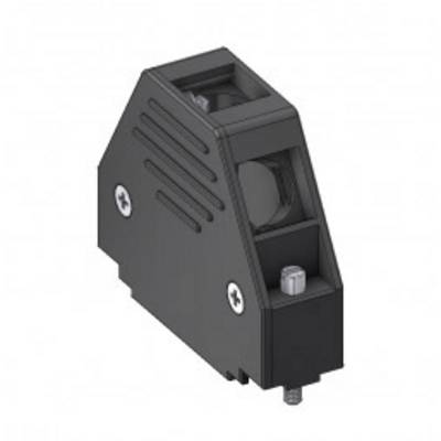 Deltron Connectors DC 25 UN4 Capot SUB-D Nombre de pôles: 25 plastique 180 °, 45 ° noir 1 pc(s)-0