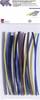 TRU COMPONENTS T1902CA044 Assortiment de gaines thermorétractables bleu, marron, gris, vert, jaune, noir Taux de retreint:3:1, 2:1 20 parties