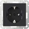 Kopp simple Insert Prise 2P+T HK 07 anthracite 940015008 1 pc(s)