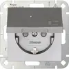 Kopp simple Insert Prise 2P+T avec clapet HK 07 acier 940147004 1 pc(s)