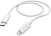 Hama [1x USB-C® mâle - 1x Dock mâle Lightning] 1.00 m blanc