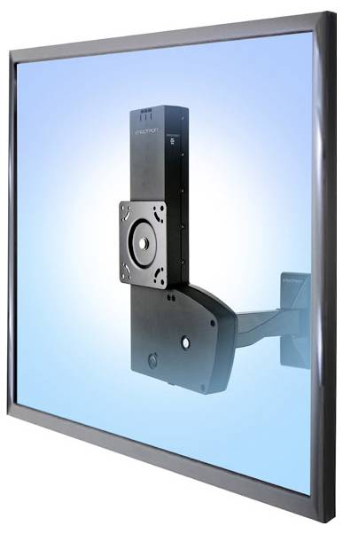 Ergotron Extension support de moniteur noir-1
