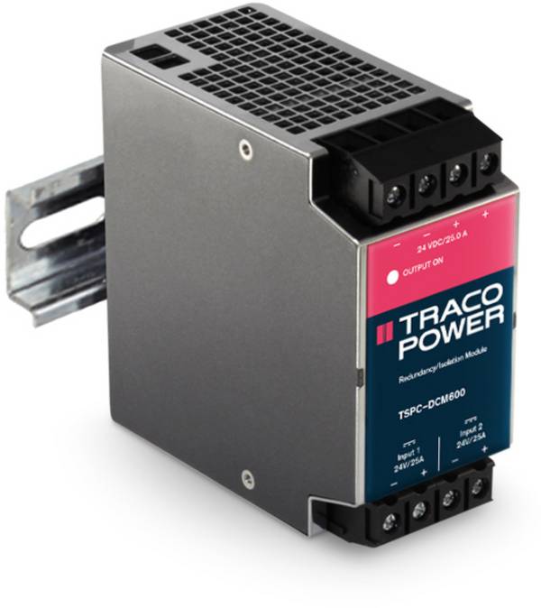 TracoPower TSPC-DCM600 Module de redondance rail DIN   820 mA 28 W Nbr. de sorties:1 x  Contenu 1 pc(s)
