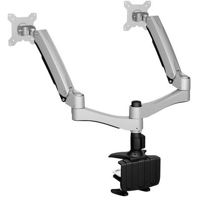 ICY BOX Support de table pour écran IB-MS604-T 2 Écran(s) 25,4 cm (10") - 61 cm (24") argent, noir réglable en hauteur, -4