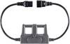 VOLTCRAFT CAA-1L 16 Adaptateur de mesure Secteur mâle C20 - Secteur femelle C19 gris foncé