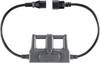 VOLTCRAFT CAA-1L 10 Adaptateur de mesure Secteur mâle C14 - Secteur femelle C13 gris foncé