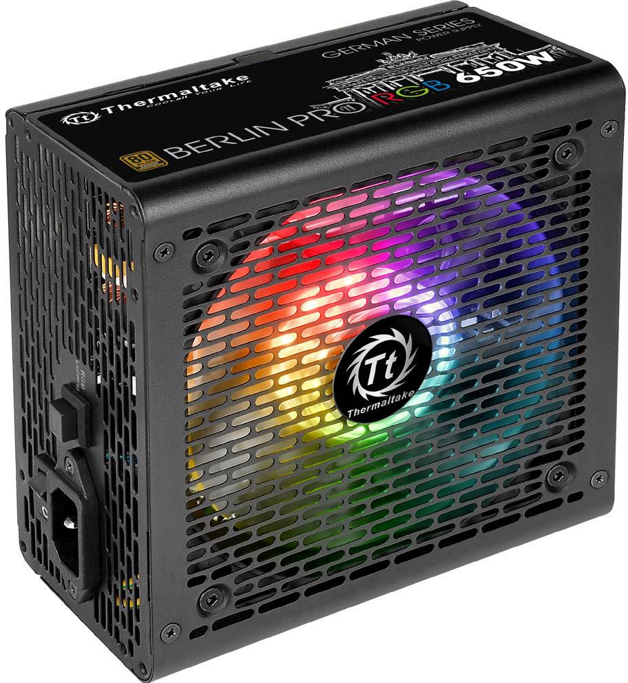 Thermaltake Berlin Pro RGB Alimentation PC 650 W ATX 80PLUS® Bronze-12