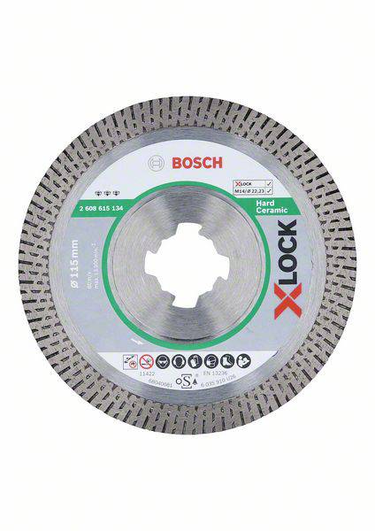 Bosch Accessories 2608615134 Disque à tronçonner diamanté Diamètre 115 mm 1 pc(s)