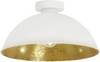 Brilliant 24991/85 Aztekas Plafonnier LED E27 40 W blanc, or