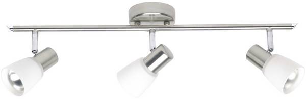 Brilliant Luca 35816/77 Spot de plafond LED E14  120 W acier inoxydable, chrome, blanc