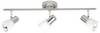Brilliant Luca 35816/77 Spot de plafond LED E14 120 W acier inoxydable, chrome, blanc