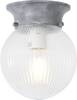 Brilliant 90209/70 Baret Plafonnier LED E27 25 W gris béton