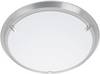 Brilliant 90288/11 Livorno Plafonnier LED E27 60 W titane, blanc