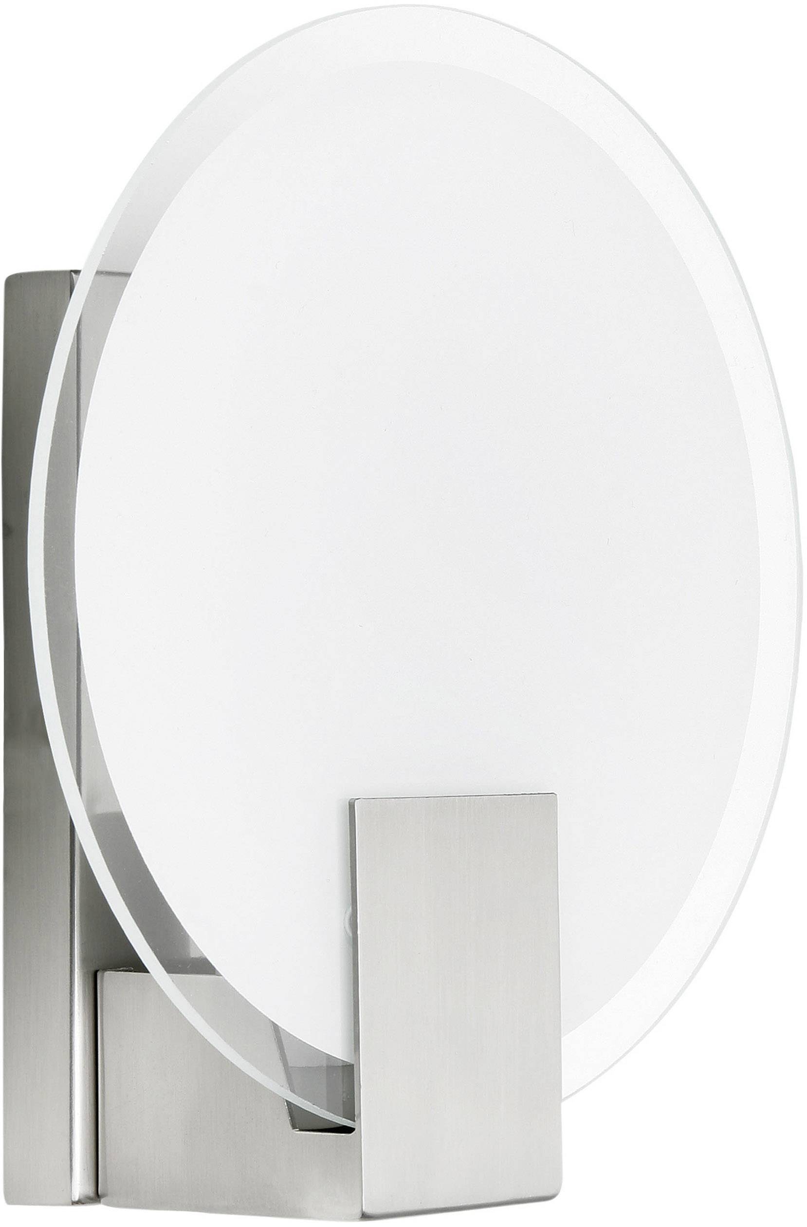 Brilliant Sonian 90323/13 Applique E14 40 W LED acier inoxydable, blanc
