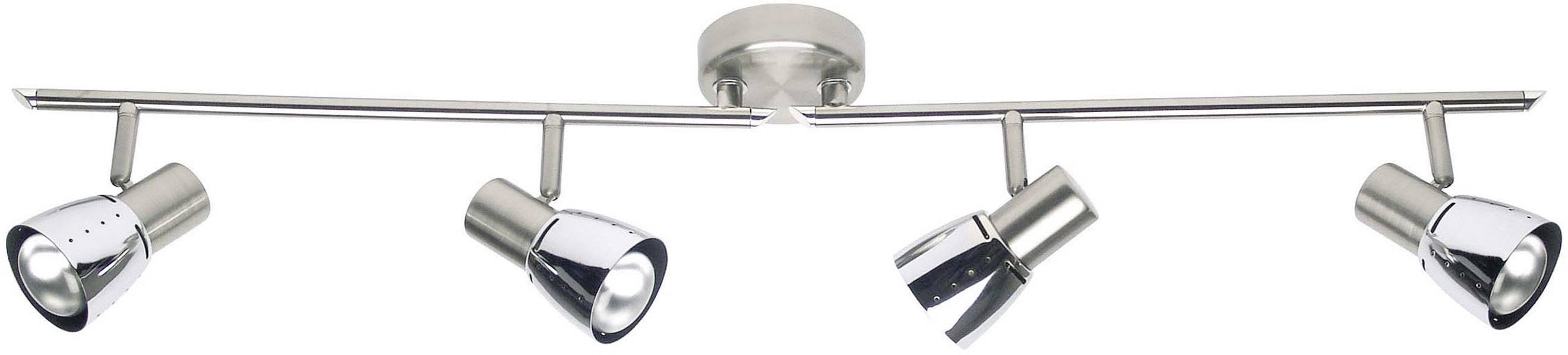 Brilliant Lava 39532/77 Spot de plafond LED E14 160 W acier inoxydable, chrome