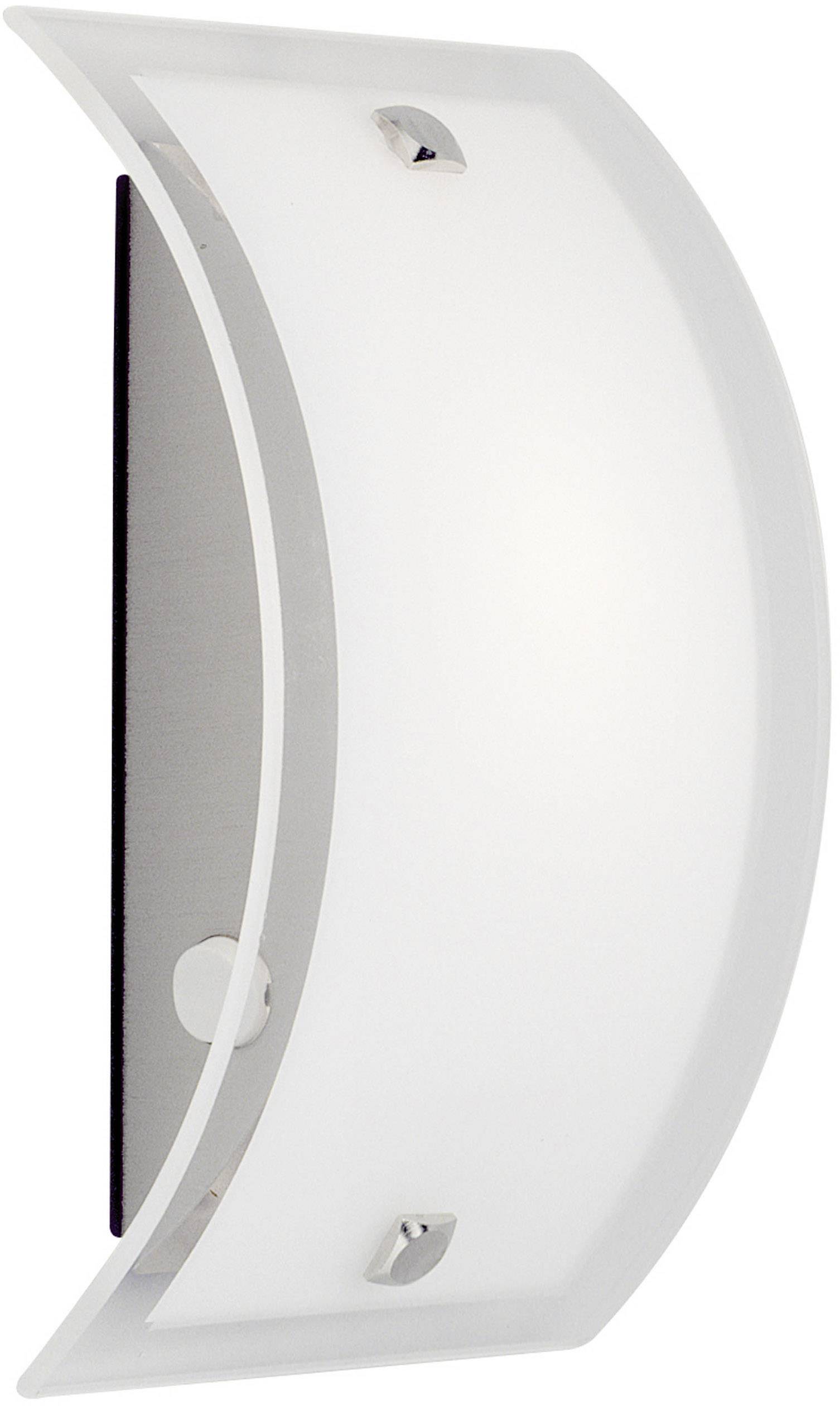 Brilliant Elysee 90266/82 Applique 40 W acier inoxydable, blanc
