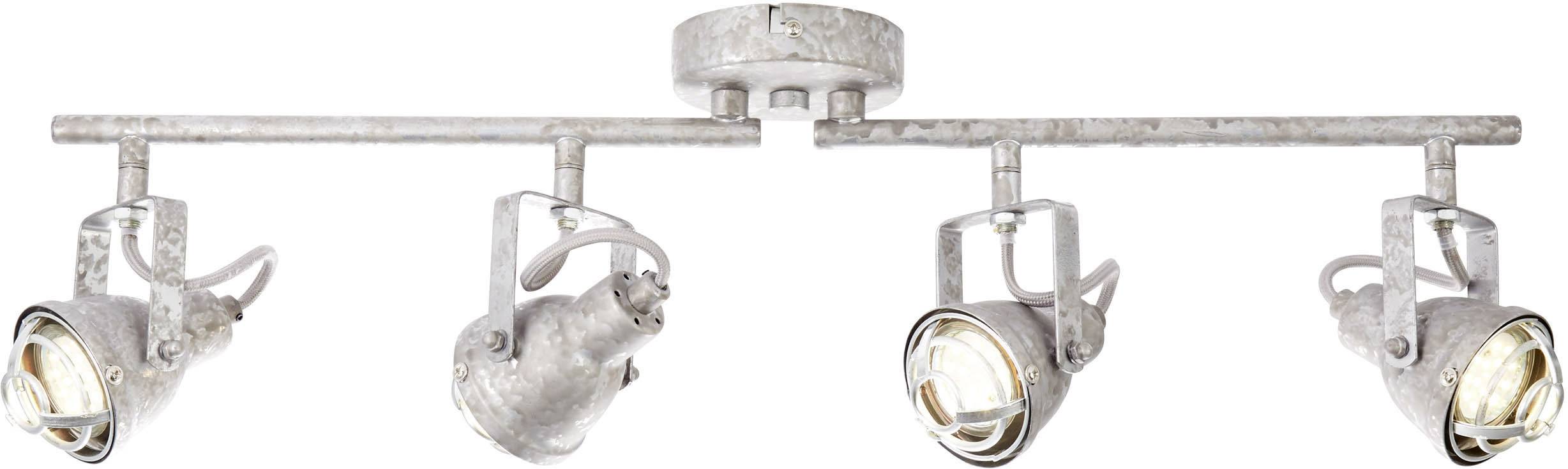 Brilliant Bente 26332/43 Spot de plafond LED GU10 16 W zinc antique