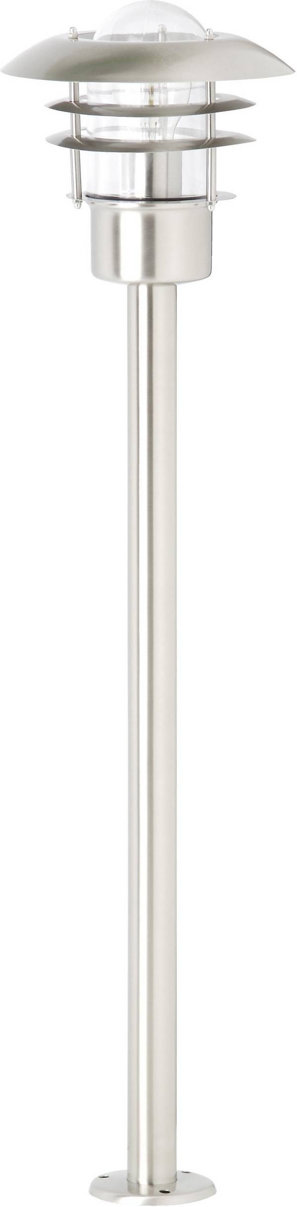 Lampadaire extérieur Brilliant 45785/82 Terrence   LED E27 60 W acier inoxydable