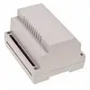 TRU COMPONENTS TC-7910724 Boîtier pour rail 107 x 89 x 66 ABS-V0 gris 1 pc(s)