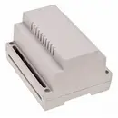 TRU COMPONENTS TC-7910724 Boîtier pour rail 107 x 89 x 66 ABS-V0 gris 1 pc(s)